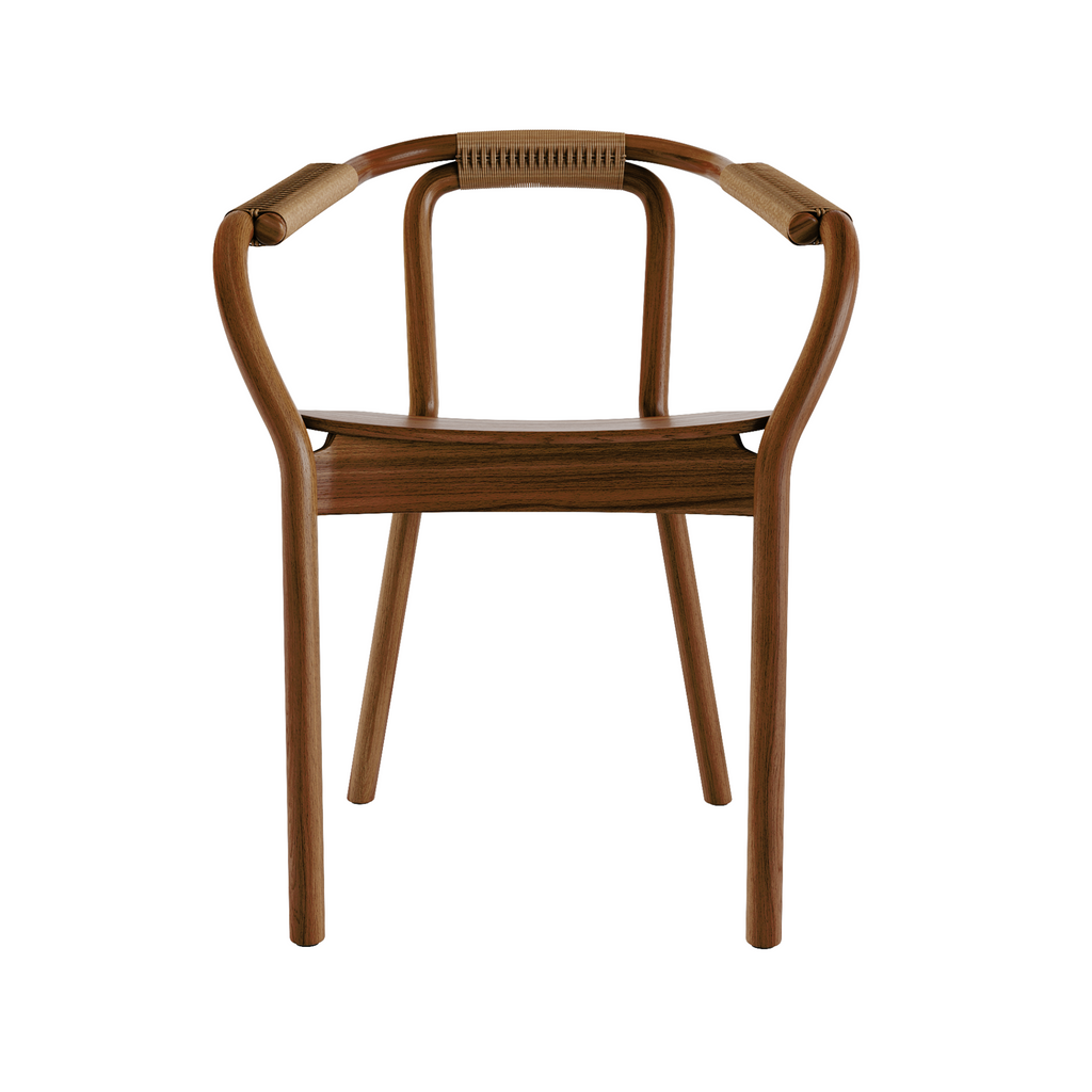 Rattan knot chair Javabel